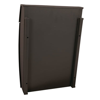 V-Part Brievenbus Geronan Matzwart Antraciet