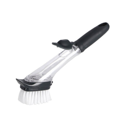 Overige Merken Aqua Laser Afwasborstel Met Dispenser + Schuurspons Zwart/Wit