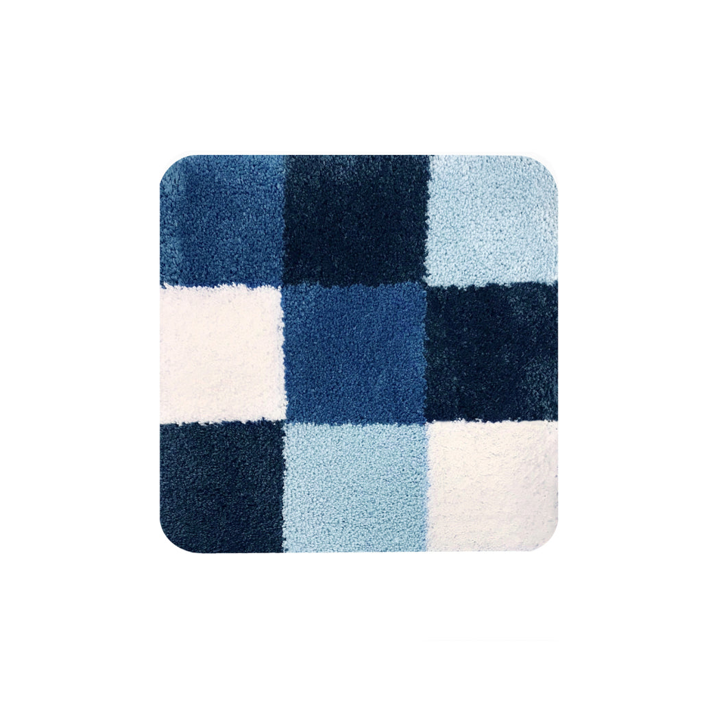 Dutch House Bidetmat Brest 60X60 Cm Blauw