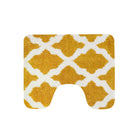 Toiletmat 60x50 cm oker-wit