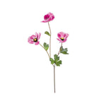 Kunstbloem klaproos 70 cm fuchsia