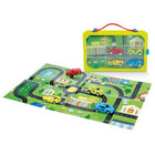 Turbo Racers Collector's Case + 4 Cars + Play Poster