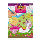 Kleurboek Princess Friends 96 bladzijden