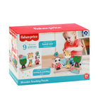 Fisher Price 3D Wooden Stacking Puzzle 9 Pieces