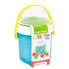 Little Stars Baby Shape Sorter Bucket + 6 Blocks