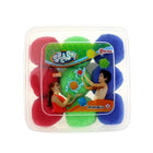 Splash ballen 7 cm 9 stuks willekeurige kleuren
