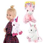 Toi-Toys Unicorn Plush Backpack 30 Cm