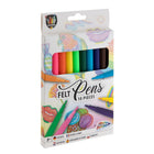 Viltstiften set 10 stuks Grafix