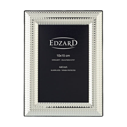 Fotolijst 10x15 cm staal zilver