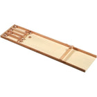 Sjoelbak 120 cm met 20 schijven houtkleuren