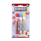 Engelhart Bingo Markers 3 Pieces Red/Yellow/Blue