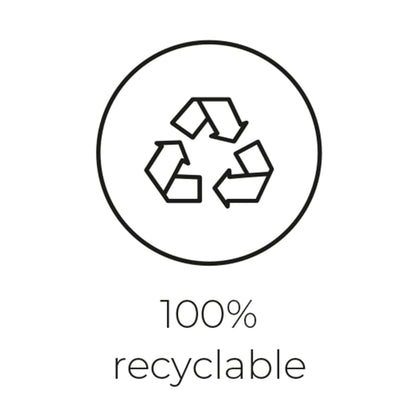 Capi Plantenbak Nature Rib Vierkant Kblr902 Zwart 30 x 30 cm