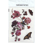 Basic Temporary Tattoos Flowers 10 Pieces
