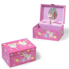Muziekdoosje hout ballerina Edelweiss