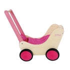 Simply For Kids Wooden Doll Stroller Pink
