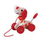 Simply For Kids Wooden Pull-along Puppy Red/White