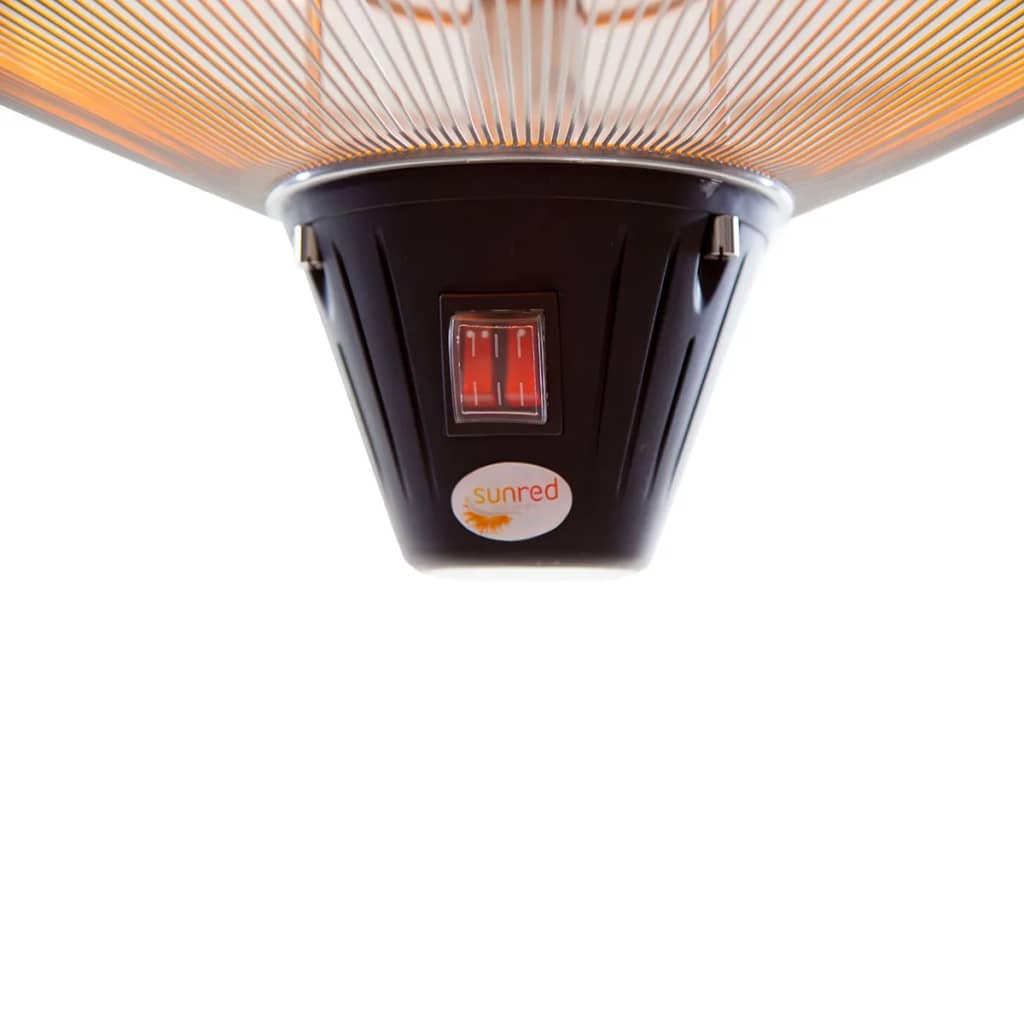 Sunred Hangende Verwarmer Sirius 2100 W Halogeen Ce09 Zilver