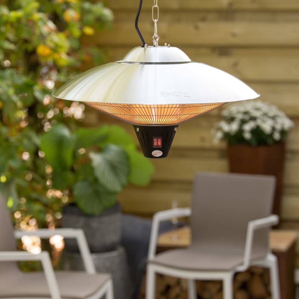 Sunred Hangende Verwarmer Sirius 2100 W Halogeen Ce09 Zilver