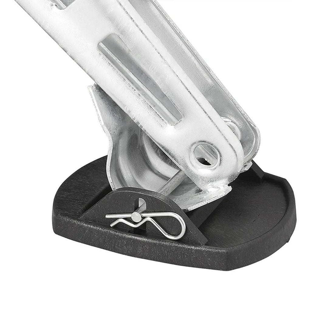 Proplus Stabilisatievoeten Met Metalen Pen 4 Stuks Zwart
