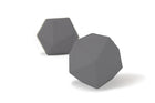 Zwembadspons absorberend grijs 2 stuks