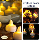 LED Floating Candles - 12 Pieces