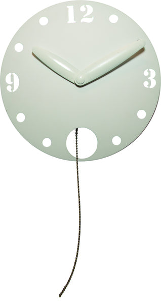 Nextime Ne-3102 Wandklok 30X55,5Cm Plastic, 'Waggle'