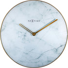 Nextime Ne-8189Wi Wall Clock Marble Ø 40 Cm White