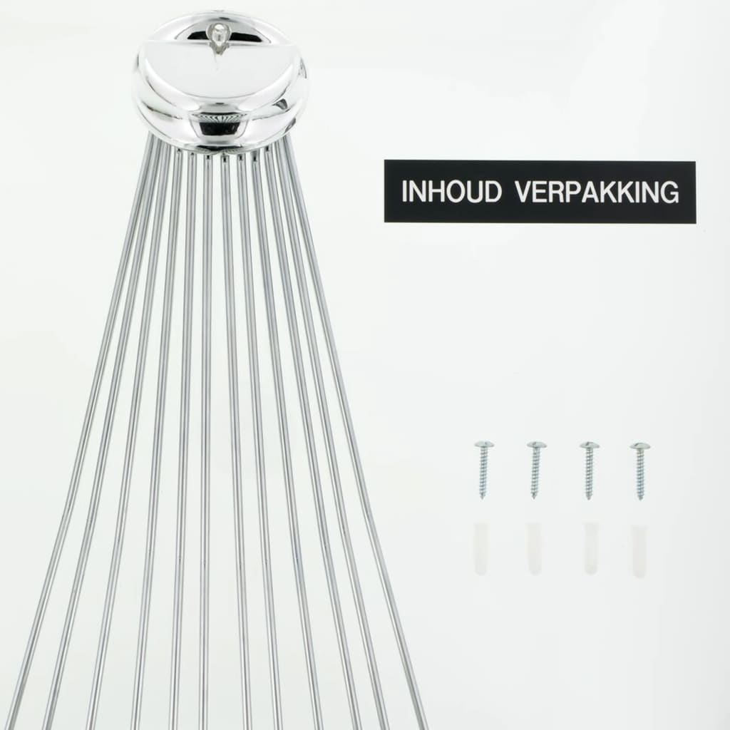 Sealskin Douchegordijnstang Umbrella Hoekmodel Chroomkleurig
