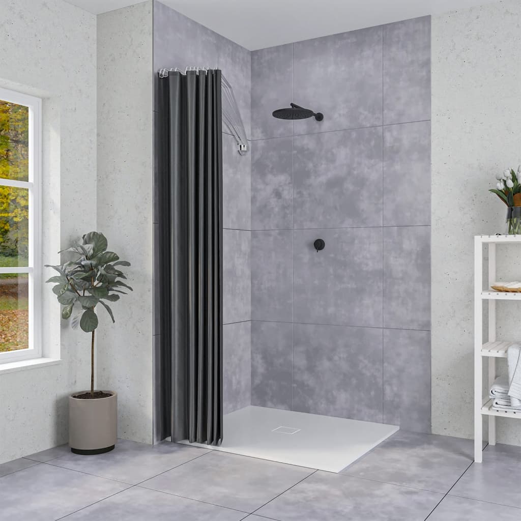 Sealskin Douchegordijnstang Umbrella Hoekmodel Chroomkleurig