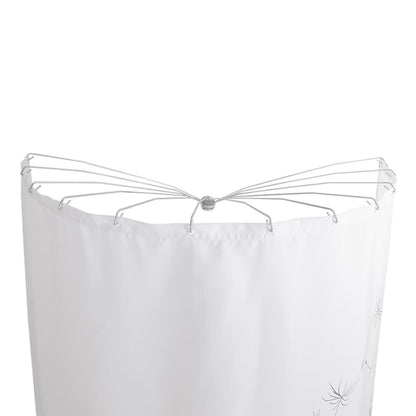 Sealskin Douchegordijnstang Umbrella Hoekmodel Chroomkleurig