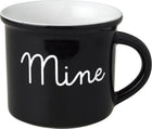 Dutch Rose Black/White Mug Mine Black