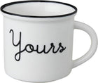 Dutch Rose Black/White Mug Yours White
