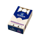 Gouda Tea Lights 45 Pieces White