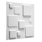 Wallart Wandpanelen 3D Ga-Wa09 Squares 12 Willekeurig vierkant