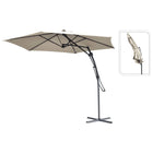 Progarden Zweefparasol 300 Cm Taupe