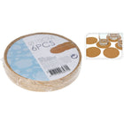 Onderzetters kurk 10 cm 6 stuks