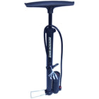 Fietspomp met manometer donkerblauw