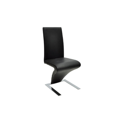 Eetkamerstoelen Kunstleer Zwart