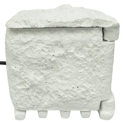 Tuinstopcontact Ingangen Waterproof Resin 4 Wit Normaal