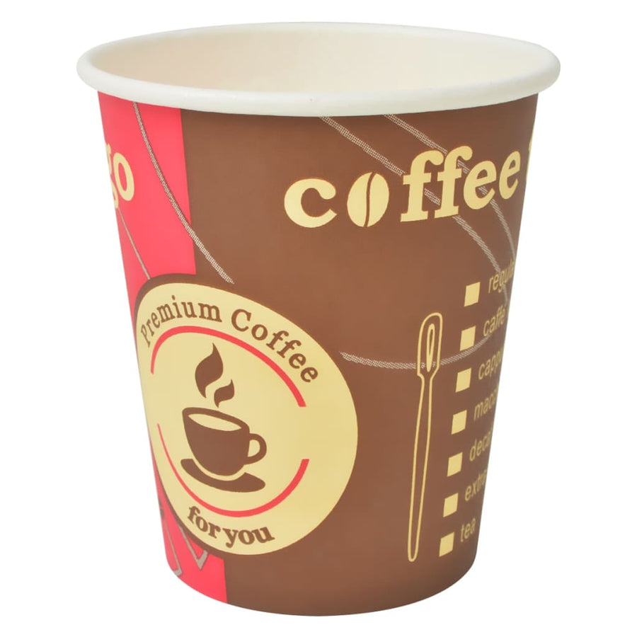 Wegwerp Koffiebekers Papier (8 Oz) St
