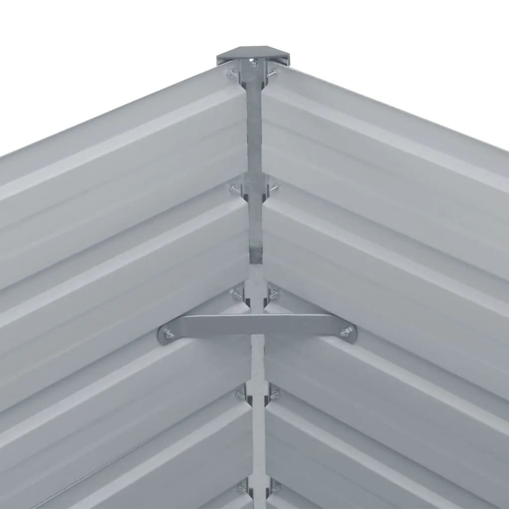 Plantenbak Verhoogd Gegalvaniseerd Staal 160 x 80 x 77 cm