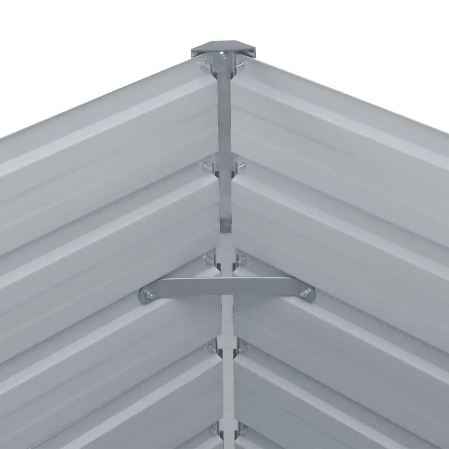 Plantenbak Verhoogd Gegalvaniseerd Staal 160 x 80 x 77 cm