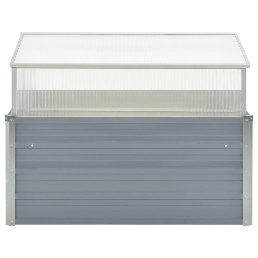 Tuinkas 00X00X85 Cm Gegalvaniseerd Staal Grijs