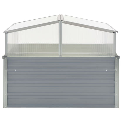 Tuinkas 00X00X85 Cm Gegalvaniseerd Staal Grijs