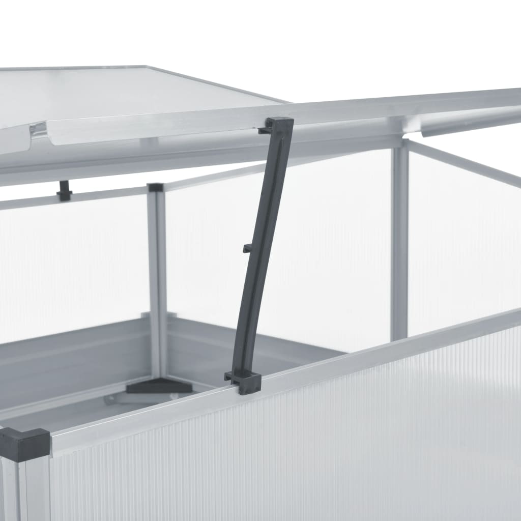 Tuinkas 00X00X85 Cm Gegalvaniseerd Staal Grijs