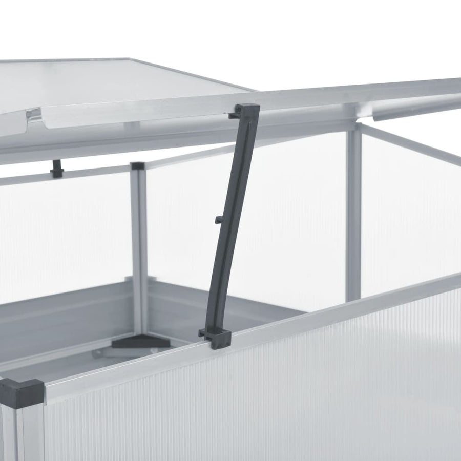 Tuinkas 00X00X85 Cm Gegalvaniseerd Staal Grijs