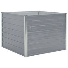 Plantenbak Verhoogd 00X00X77 Cm Gegalvaniseerd Staal Grijs
