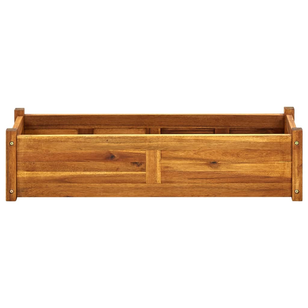 Plantenbak Verhoogd Acaciahout 100 x 30 x 25 cm