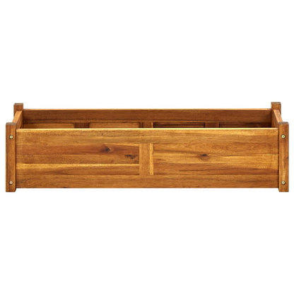 Plantenbak Verhoogd Acaciahout 100 x 30 x 25 cm