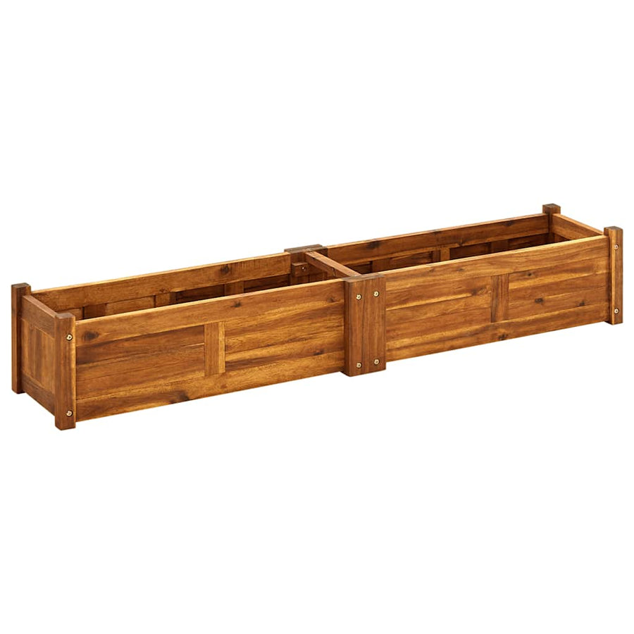 Plantenbak Verhoogd Acaciahout 150 x 30 x 25 cm